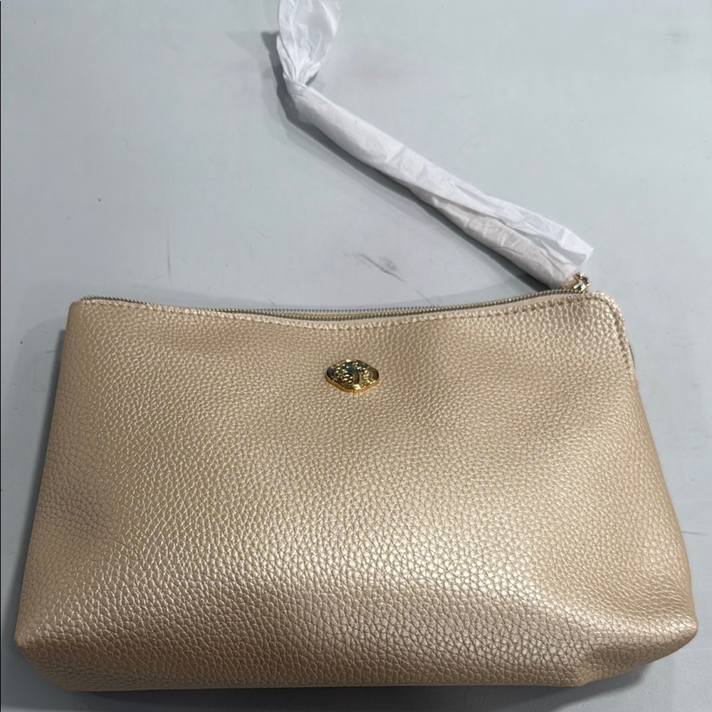 Shiseido Elegant Gold Clutch Bag
